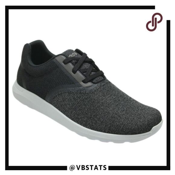 Crocs Kinsale Static Lace-Up Closure Sneakers - Black Size 10 - Picture 3 of 13